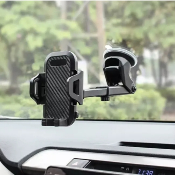 Cellphone Holder 360° Mount Holder Car Windshield Stand #New - Picture 8 of 12